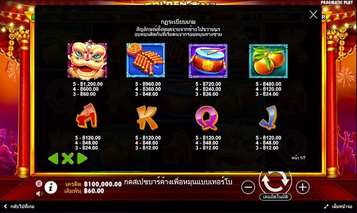 Golden Ox Slot รีวิว