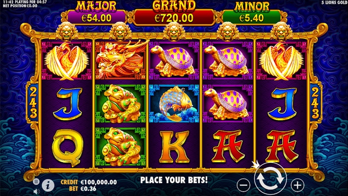 5 Lions Gold slot