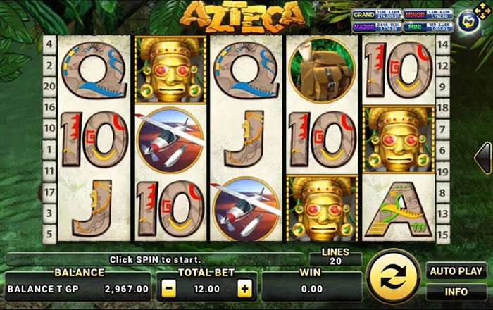 รีวิวเกมสล็อต azteca