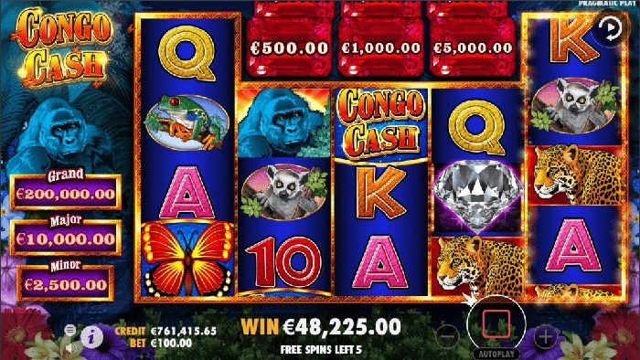 Congo Cash Slot