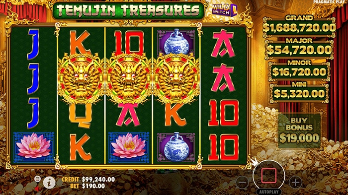 Temujin Treasures Slot