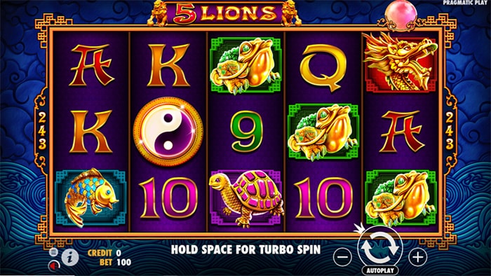 5 Lions slot