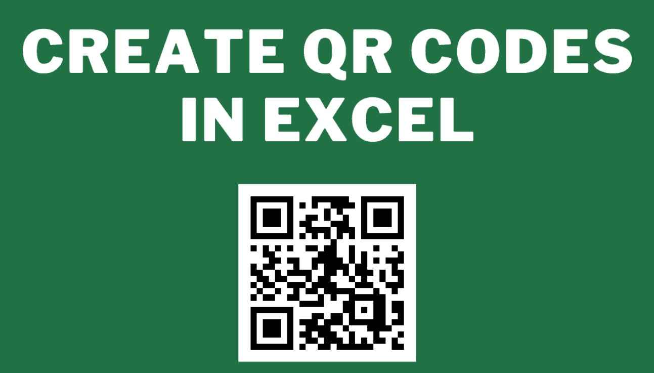 วิธีสร้าง QR Code ใน Excel